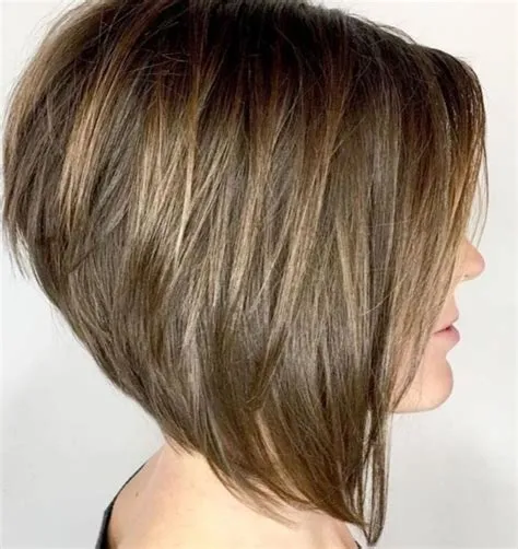 by Halley Murray on Makeup, Hair & Nails | Angled bob hairstyles ...