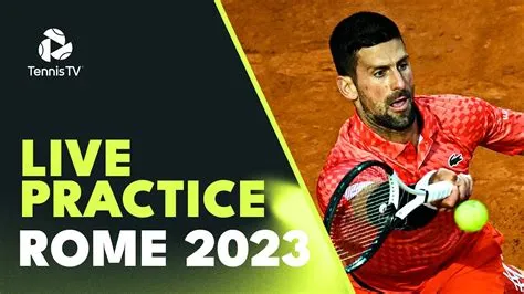 LIVE PRACTICE STREAM: Novak Djokovic Practices Ahead of Dimitrov Match ...