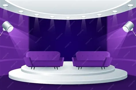 Free Vector | Realistic talk show background