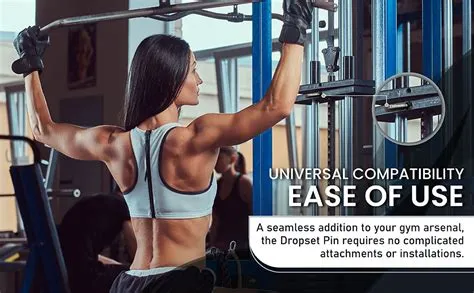 STARWART Drop Set Pins [2 Pins + Pouch] - Weight Dropset Pins for ...