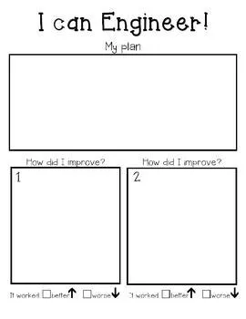 Engineering Design Process Worksheets