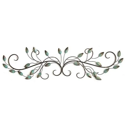 20 Best Ideas The Art and Appeal of Scroll Leaf Wall Decor