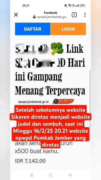 Situs Pemkab Jember Di Retas Lagi, Setelah Sikeren Kini Npwpd - YouTube