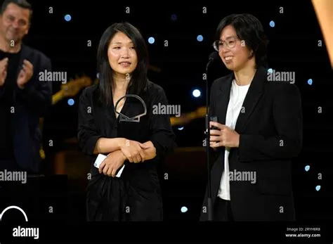 Peng Tzu-hui und Ping-Wen Wang BEI der Preisverleihung auf dem 71 ...