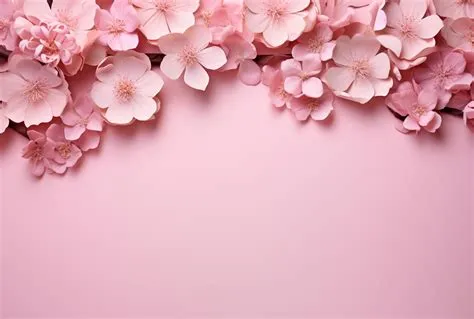 Beautiful pink flowers on pink background. 25480967 Stock Photo at Vecteezy