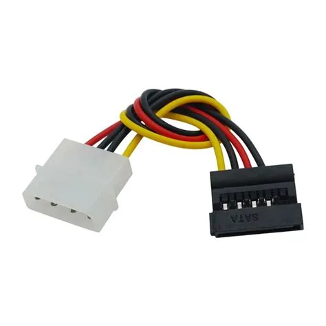 4Pin to 15Pin Power Splitter Extension Cable Connector Power Cable ...