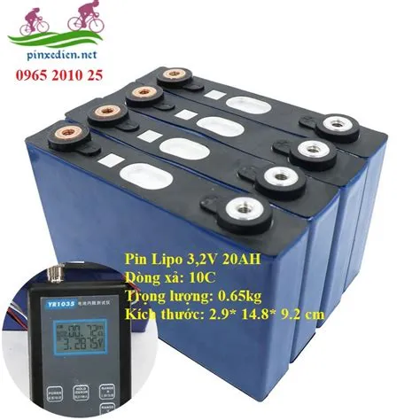 Cell pin Lipo 3,2V 20Ah