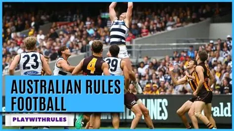 Australian Rules Football Learn Objectives , How To Win Strategies