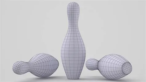 3D Model Bowling Pins - TurboSquid 1981336