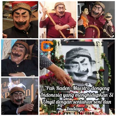 Mgtr - "Pak Raden: Maestro dongeng Indonesia yang menghidupkan Si Unyil ...