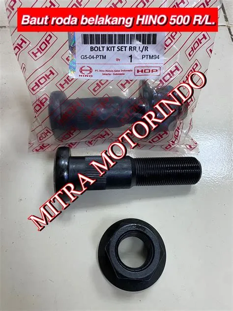 Baut roda belakang HINO 500 0442A-E0080 | Lazada Indonesia