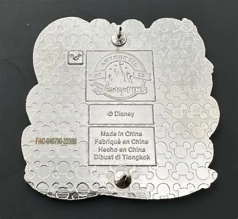 GUIDE - New park authentication on pins | Disney Pin Forum