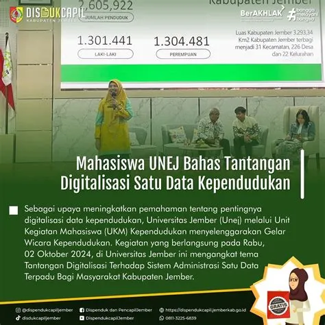 Mahasiswa Universitas Jember Bahas Tantangan Digitalisasi Satu Data ...