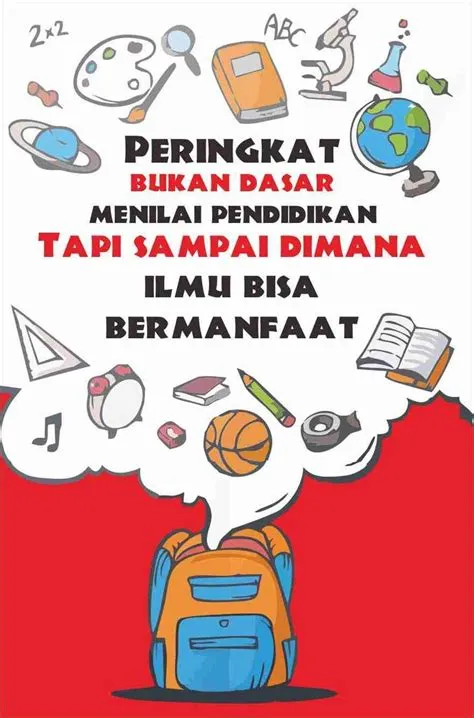 Poster Pendidikan Karakter untuk Meningkatkan Motivasi Sekolah