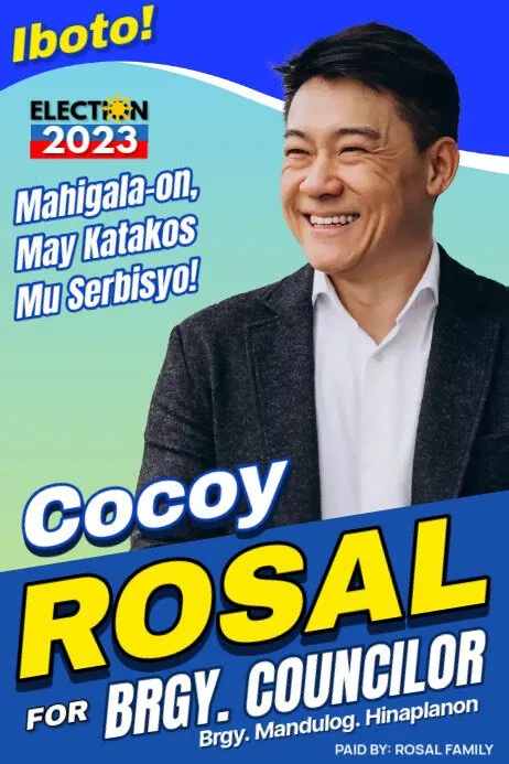 Barangay Poster Layout Template | PosterMyWall