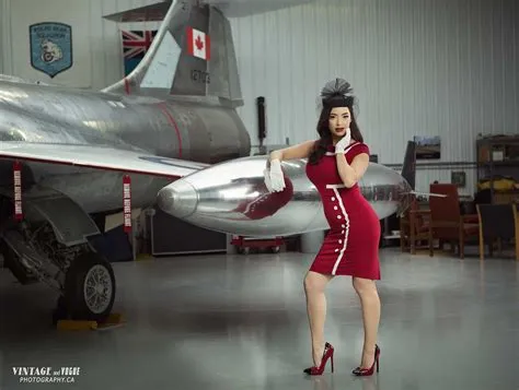 CANADIAN STARFIGHTER JET PINUP SHOOT