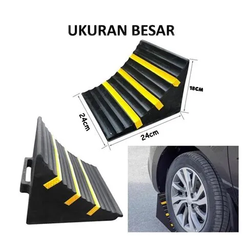 Jual Alat Ganjalan Ban Truk Mobil Motor Ganjal Truck Bahan Karet Rubber ...