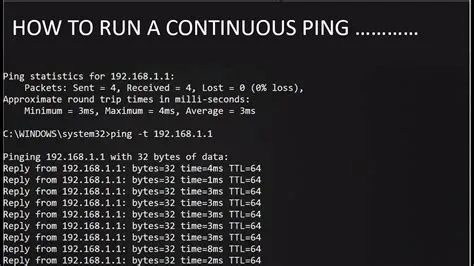 How To Check Latency Using Ping Command at Ashley Nugent blog