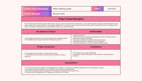 Using a Project Scope Statement to Prevent Scope Creep | Motion
