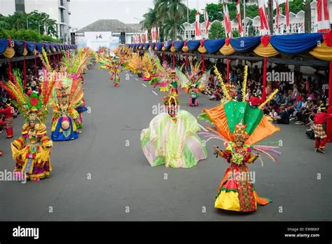 Jember Fashion Carnival, Jember Indonesia Stock Photo - Alamy