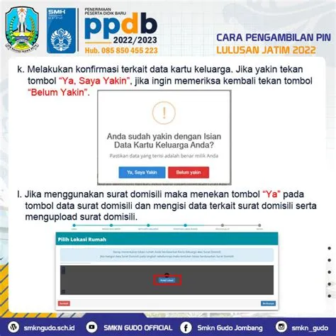 CARA PENGAMBILAN PIN – LULUSAN SMP/MTs/Sederajat JATIM 2022 – SMK ...