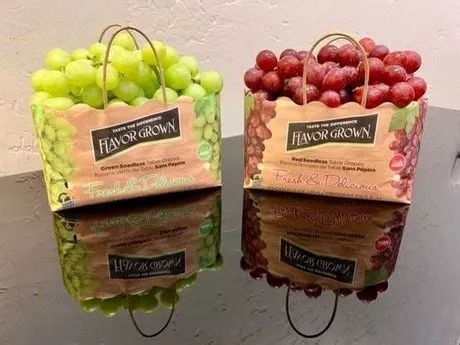 Environmentally Friendly Grape Packaging