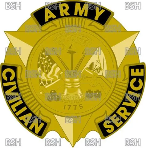 US Army Civilian Service Pin Vector Image Files (.ai, .pdf, & .svg ...