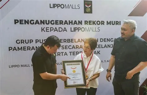 Lippo Malls Raih Rekor MURI