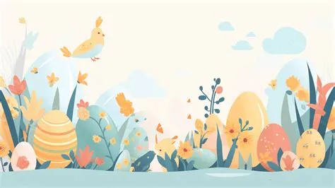 Easter Illustration Background Cartoon Illustration, Easter, Easter ...