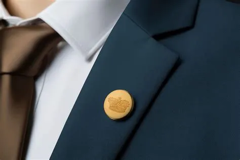 Lapel Pin Badge Suit at Zara Morrill blog