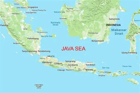 Java Island World Map