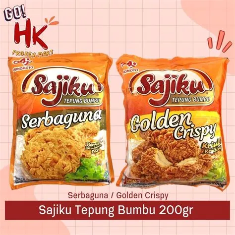 Jual Sajiku Tepung Bumbu Serbaguna & Golden Crispy 200gr 220gr ...