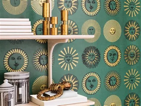 SOLI Wallpaper By Fornasetti
