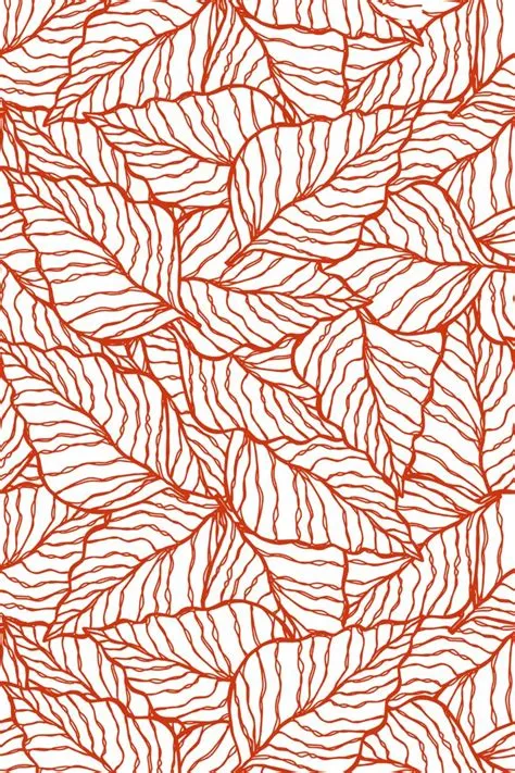 Abstract Leaves Pattern