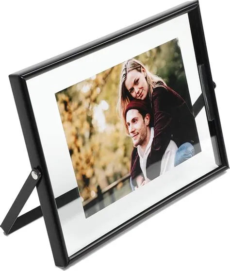 Amazon.com - AhaGo Black Floating Frame (5"x7", Horizontal), For ...