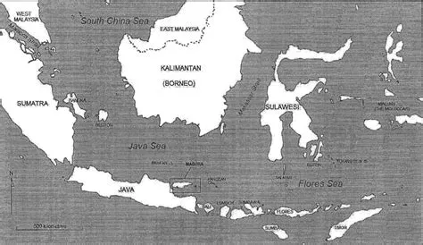 Java Sea On Map