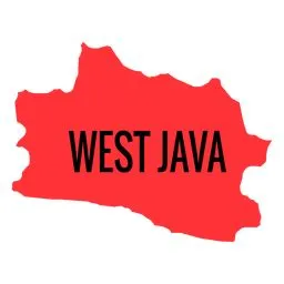 West Java Province Map - Transparent PNG & SVG Vector File