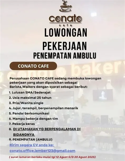 Lowongan Kerja Jember dan Sekitarnya (@lokerjemberasli) • Instagram ...