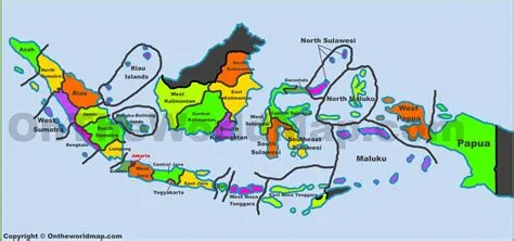 Indonesian Villages Map , Indonesia Map – VVWSB