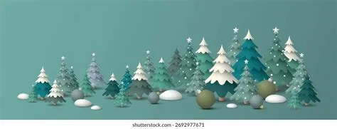 98,342 Snow Forest Christmas Background Stock Vectors and Vector Art ...