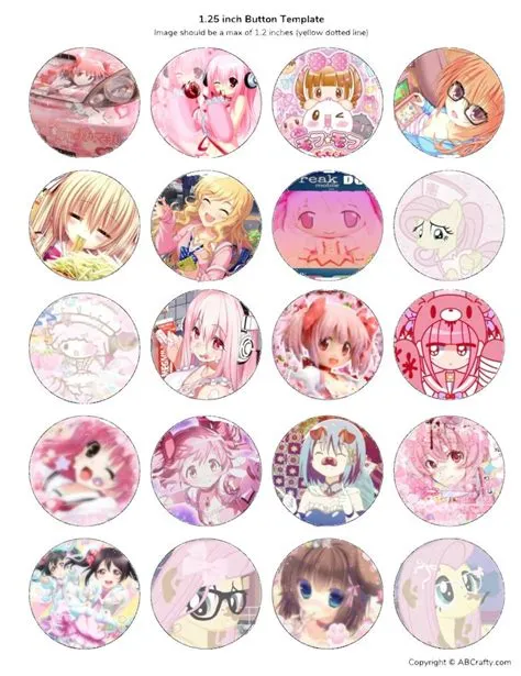 tamplate in 2025 | Cute art, Kawaii cute wallpapers, Badge template