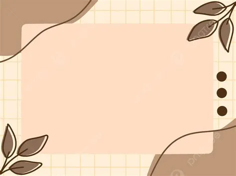 Aesthetic Floral Background Presentation With Grid, Aesthetic ...