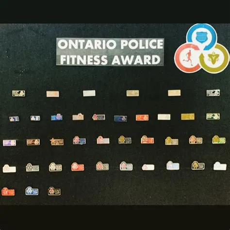 Ontario Police Fitness Pin Award Program - PFPO