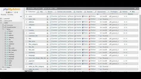 Instalacion Sakila Sample Database - YouTube