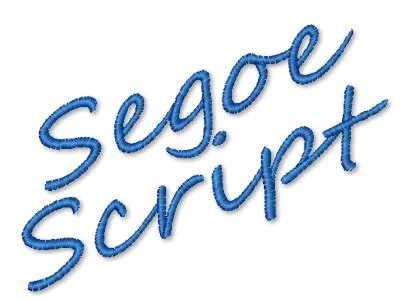Segoe Script - EmbHQ Market