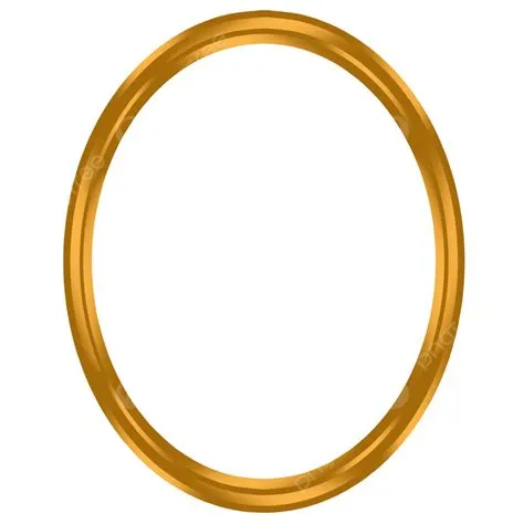 Aesthetic Golden Oval Frame, Frames, Oval, Golden PNG Transparent ...