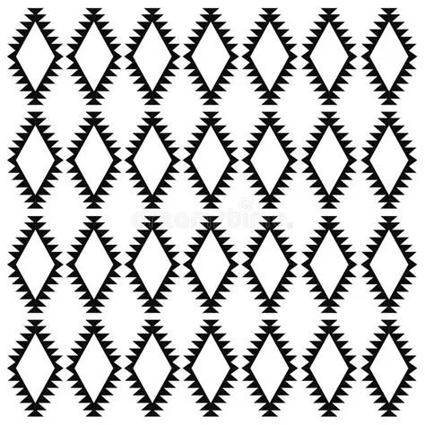 Luxury Black Ornaments Aztecs Pattern Texture Background Stock Vector ...