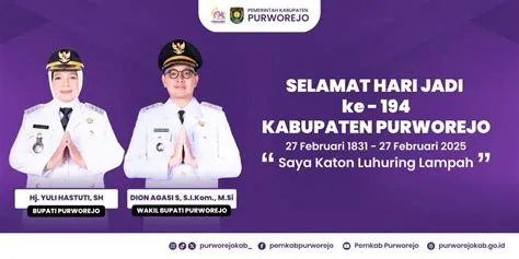 Bupati dan Wakil Bupati Purworejo Dilantik Oleh Presiden di Istana ...
