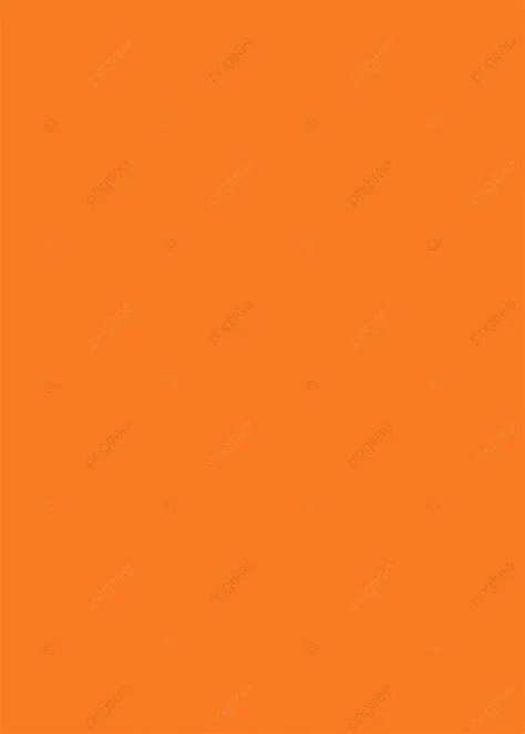 Plain Bright Orange Background