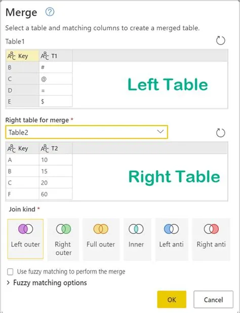 Join Types in Power Query (+ Free Cheat Sheet) - BI Gorilla